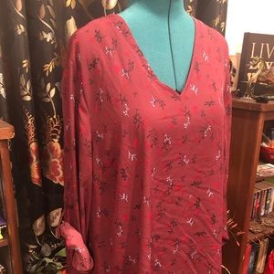 Lane Bryant Long or 3/4 Sleeve Blouse